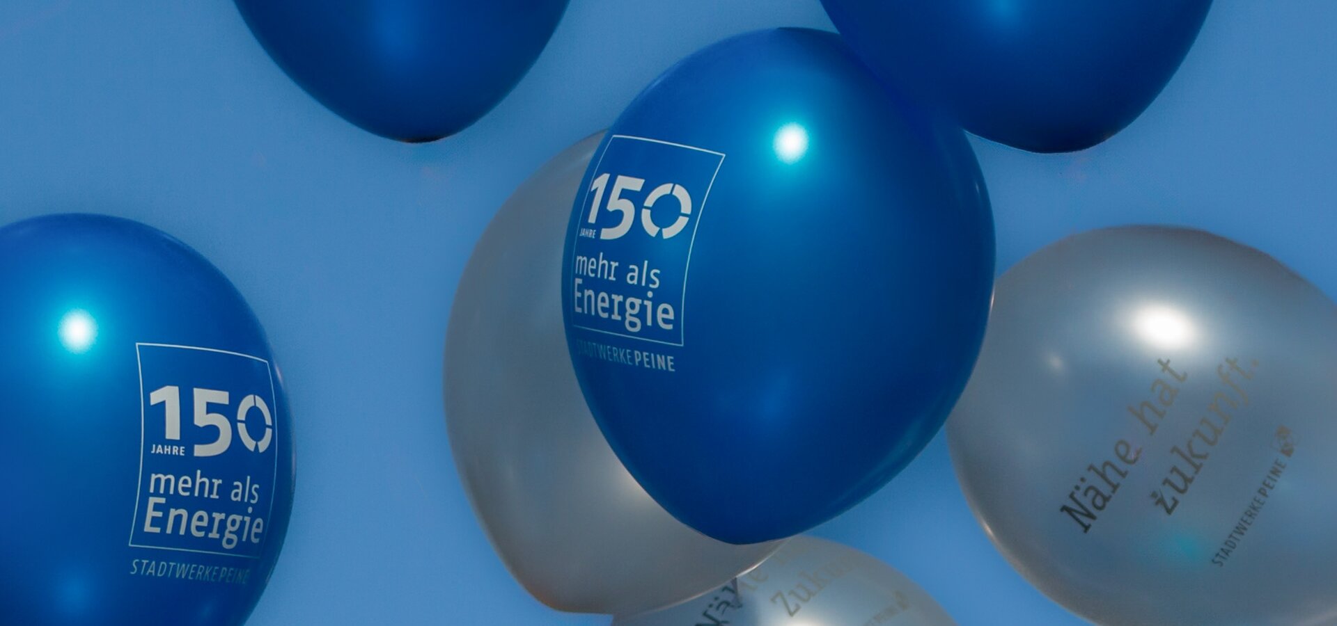 150 Jahre Stadtwerke Peine Luftballons